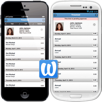 mobile time tracking