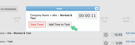 save task timer